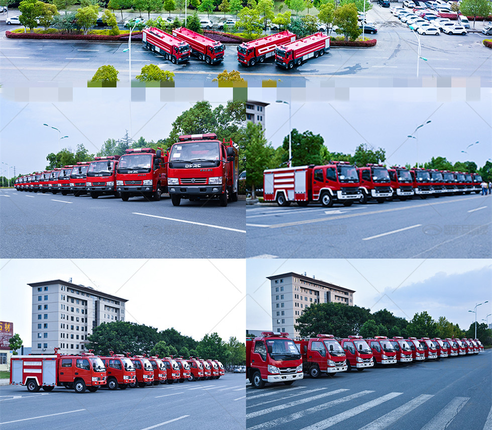 东风多利卡5吨泡沫消防车